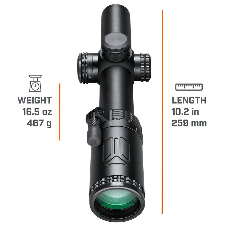 AR Optics® 1-6x24 Illuminated Riflescope